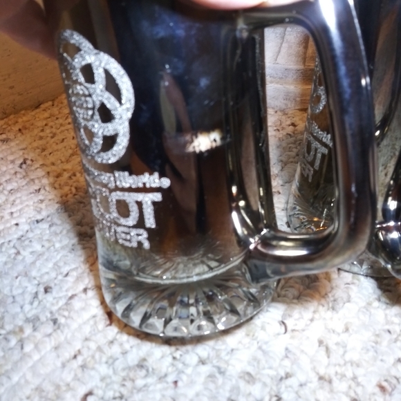 Vintage Walt Disney World's Epcot Center Mercury Glass Mugs - Picture 5 of 8